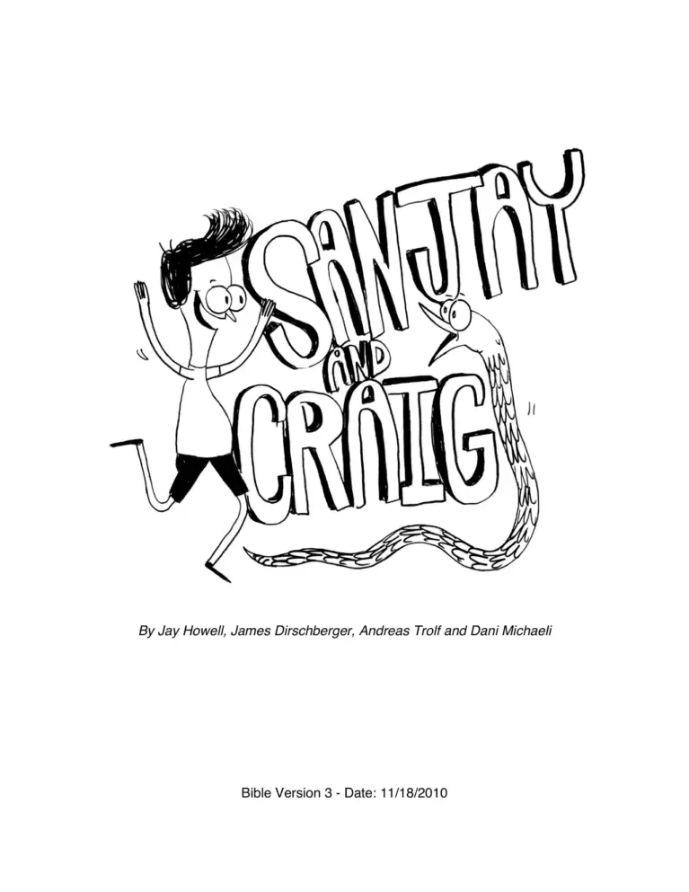 Sanjay and Craig Pitch Bible