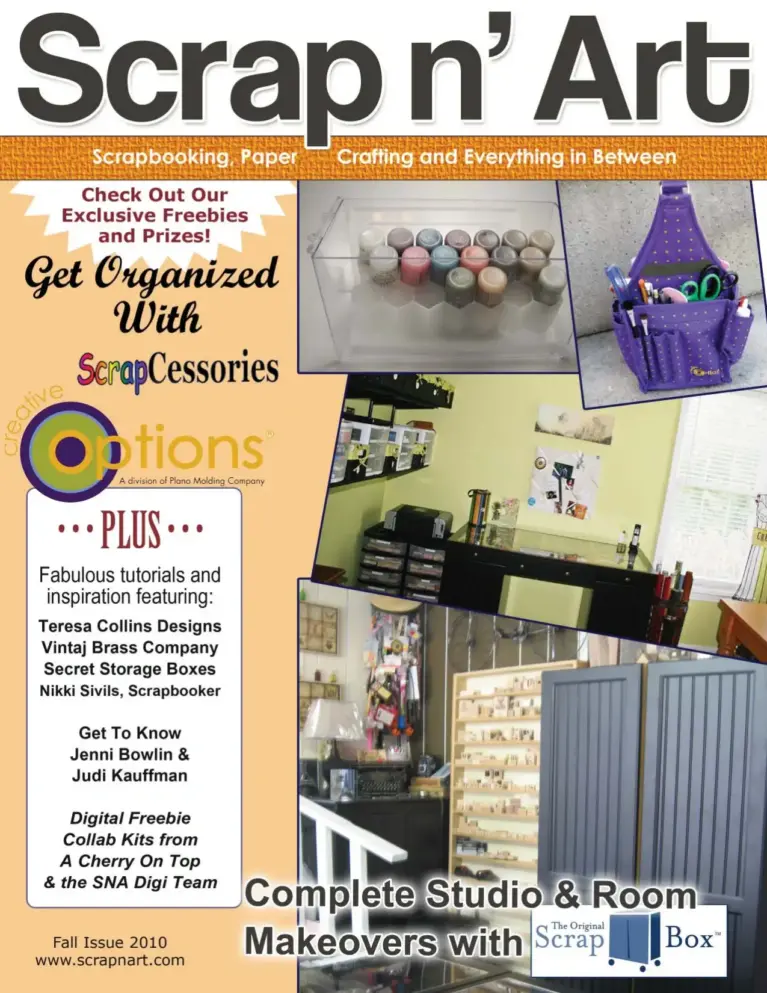 Scrap n’ Art Magazine Fall 2010
