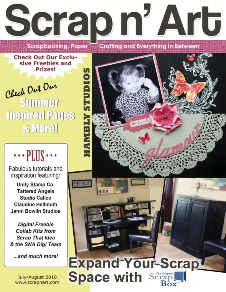 Scrap n’ Art Magazine July/August 2010