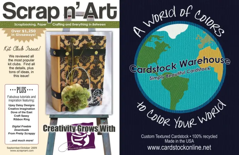 Scrap n’ Art Magazine September/October 2009