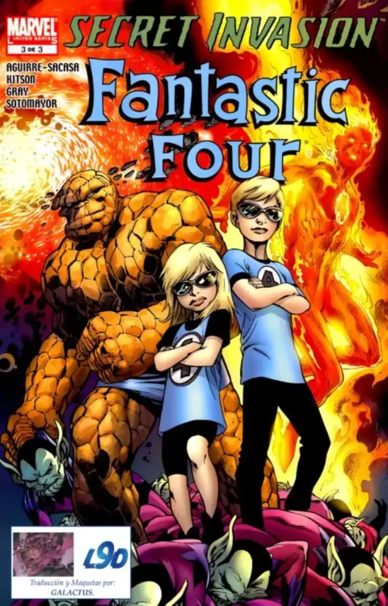 Secret Invasion Fantastic Four #3