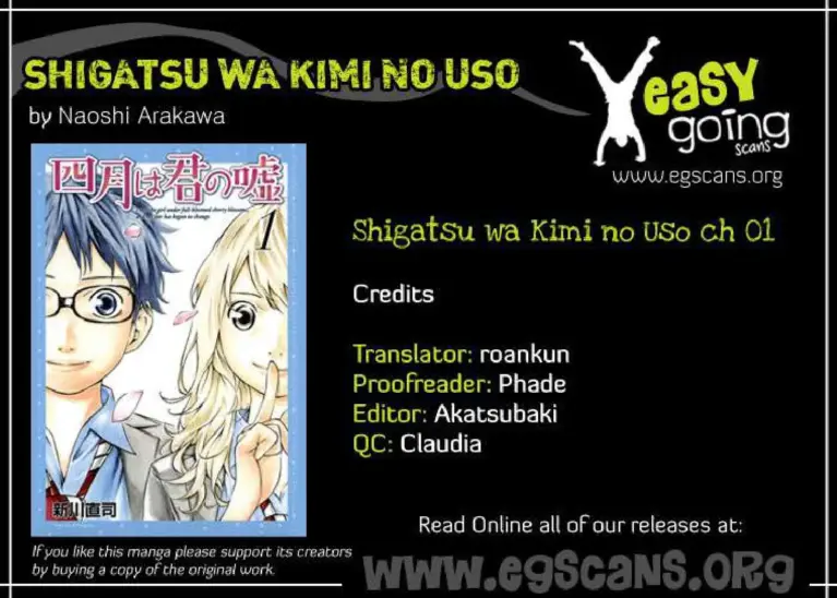Shigatsu wa Kimi no Uso