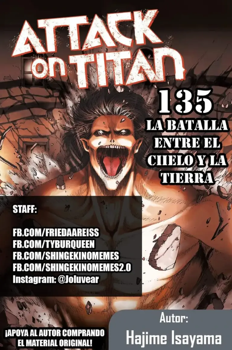 Shingeki 135: La Batalla entre el Cielo y la Tierra