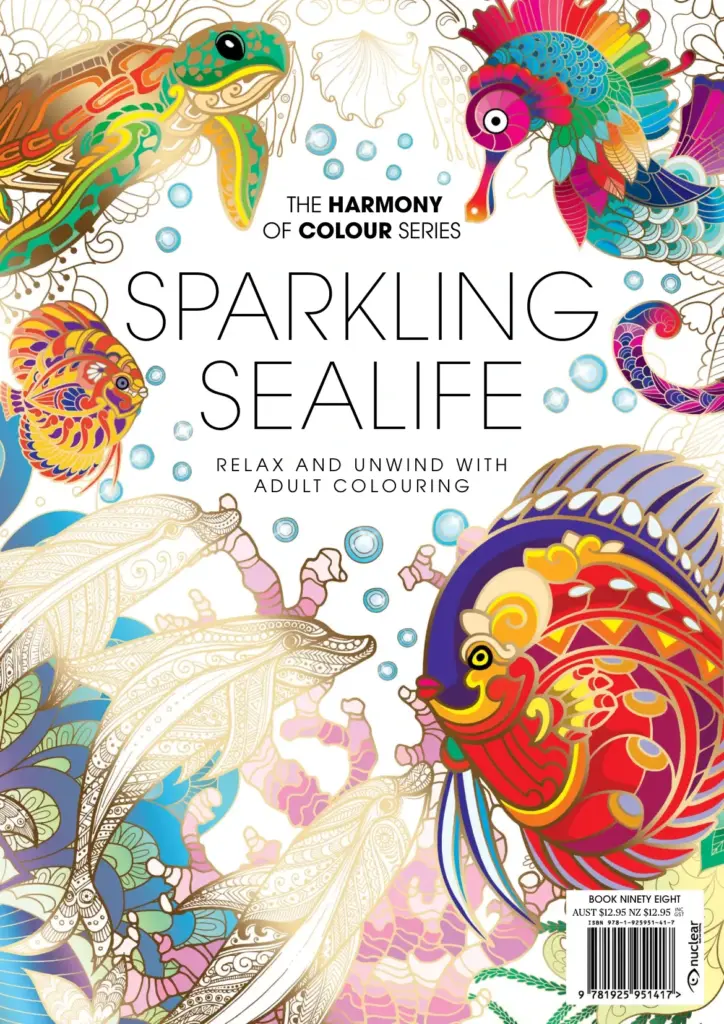 Sparkling Sealife: The Harmony of Colour Series Book 98