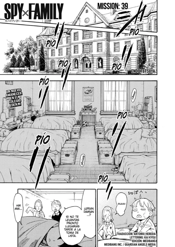 Spy x Family Capítulo 39