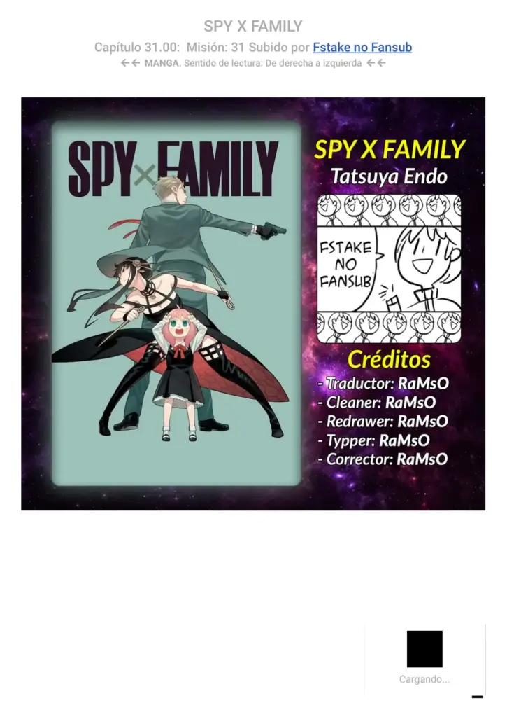 Spy x Family: Capítulos 31-37