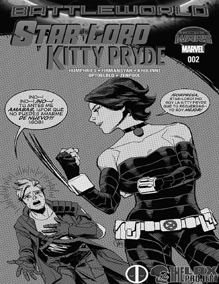 Star-Lord y Kitty Pryde #02