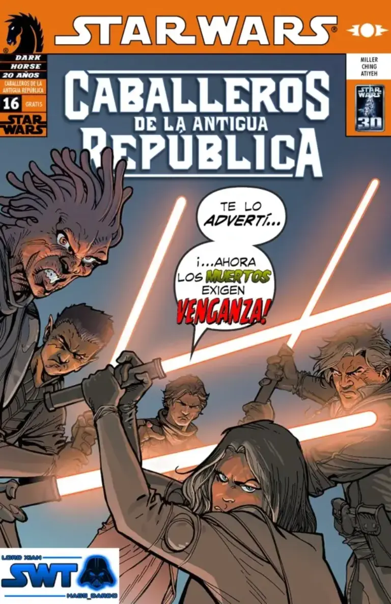 Star Wars: Caballeros de la Antigua República #16