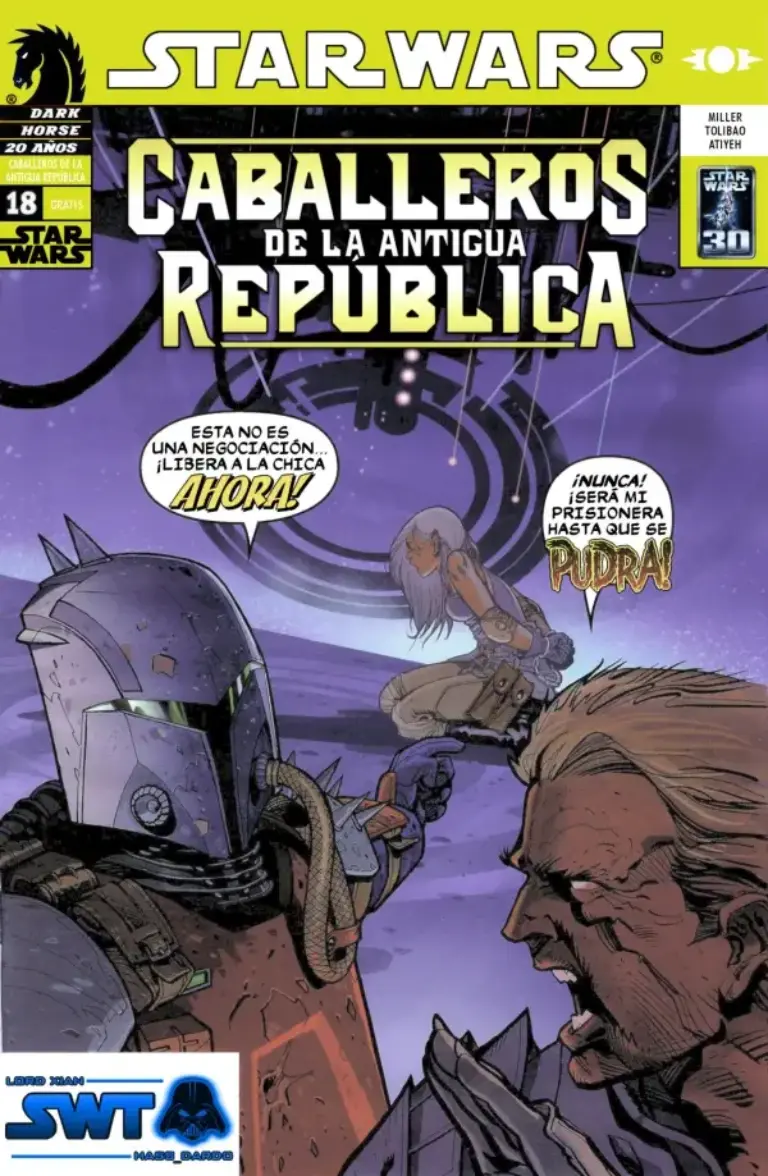 Star Wars: Caballeros de la Antigua República #18