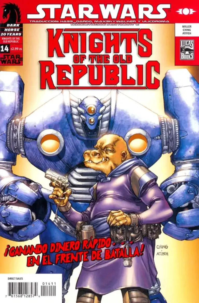 Star Wars: Knights of the Old Republic #14