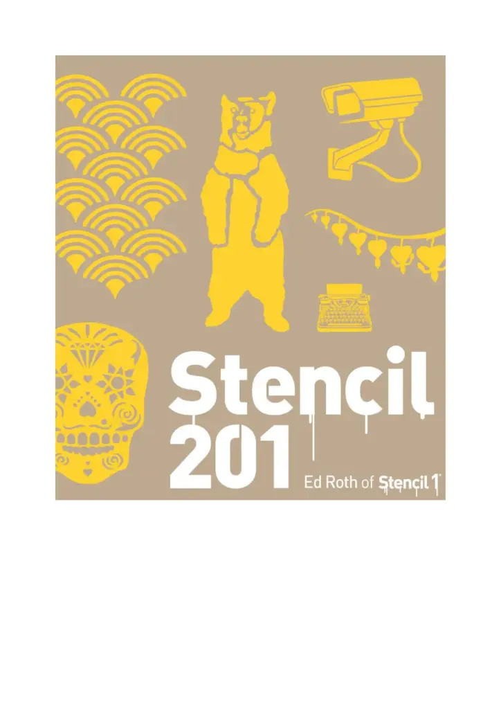Stencil 201: 25 New Reusable Stencils with Step-by-Step Projects