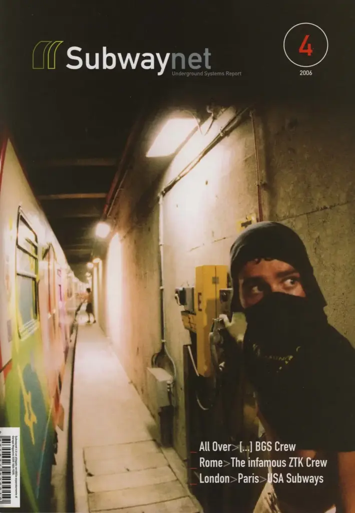 Subwaynet Graffiti Magazine Issue 4 – 2006