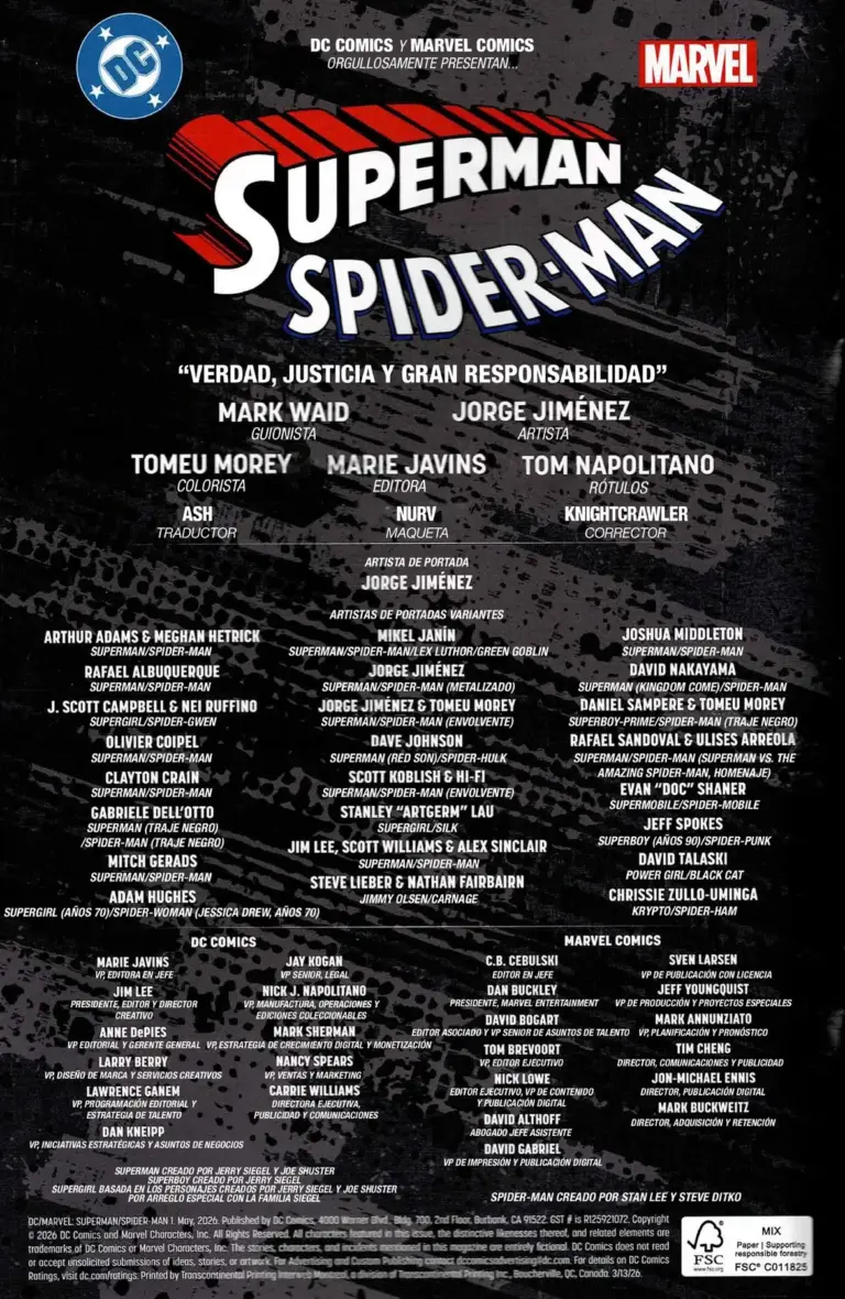Superman & Spider-Man #01