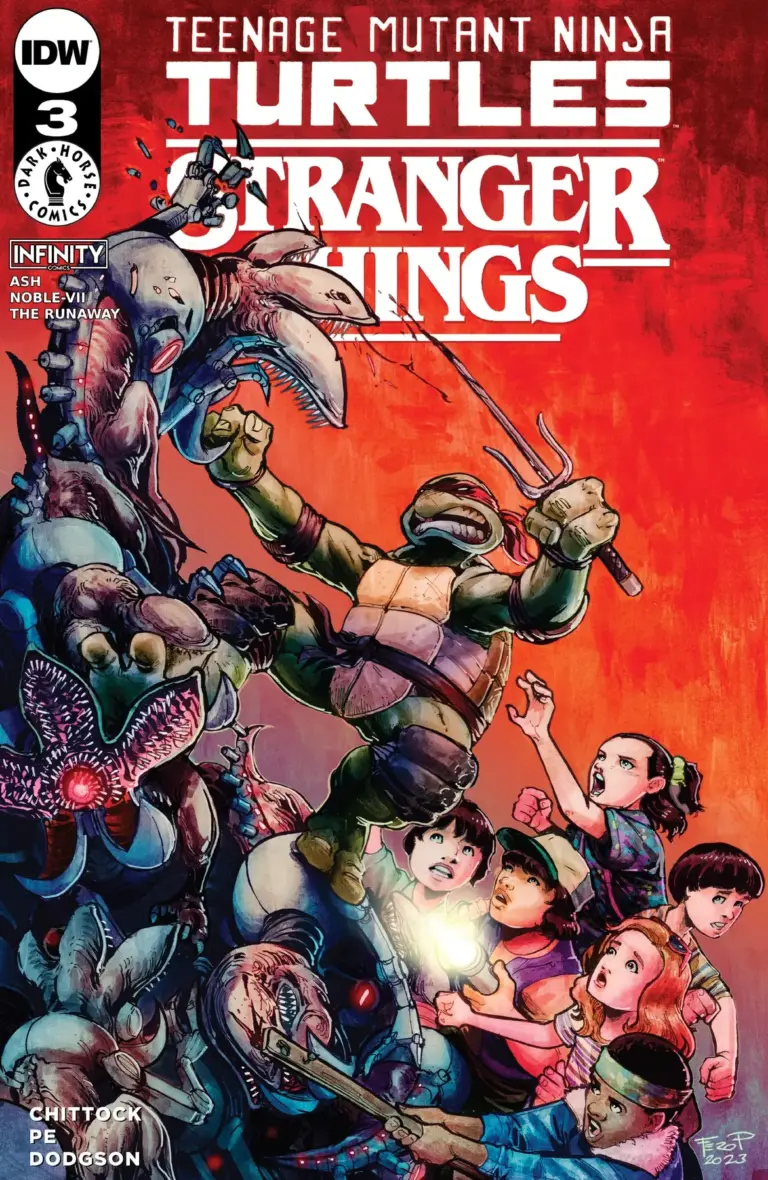 TMNT x Stranger Things #3