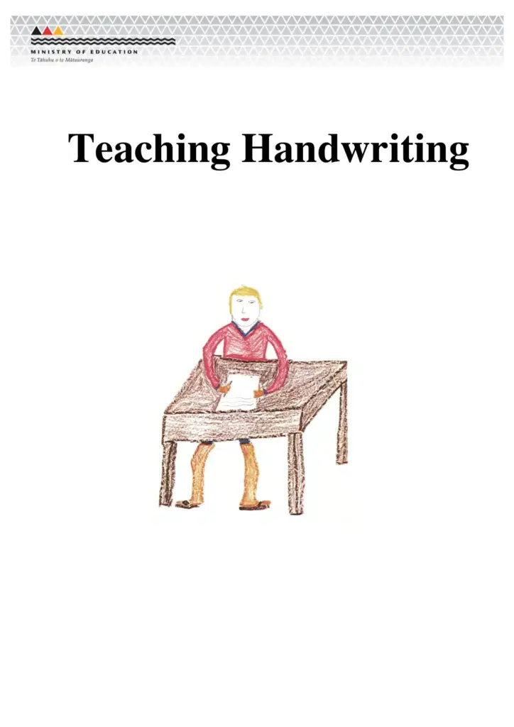 Teaching Handwriting