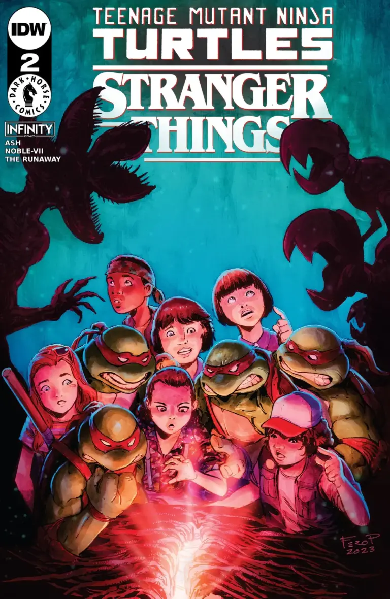 Teenage Mutant Ninja Turtles X Stranger Things #2