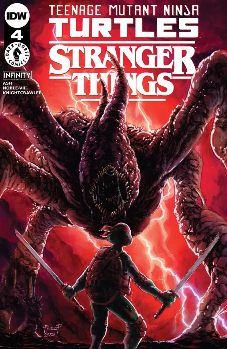 Teenage Mutant Ninja Turtles X Stranger Things #4