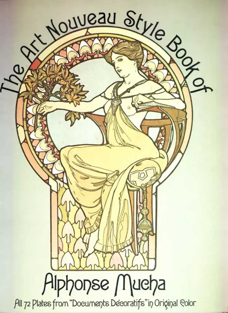 The Art Nouveau Style Book of Alphonse Mucha (Dover Fine Art, History of Art)
