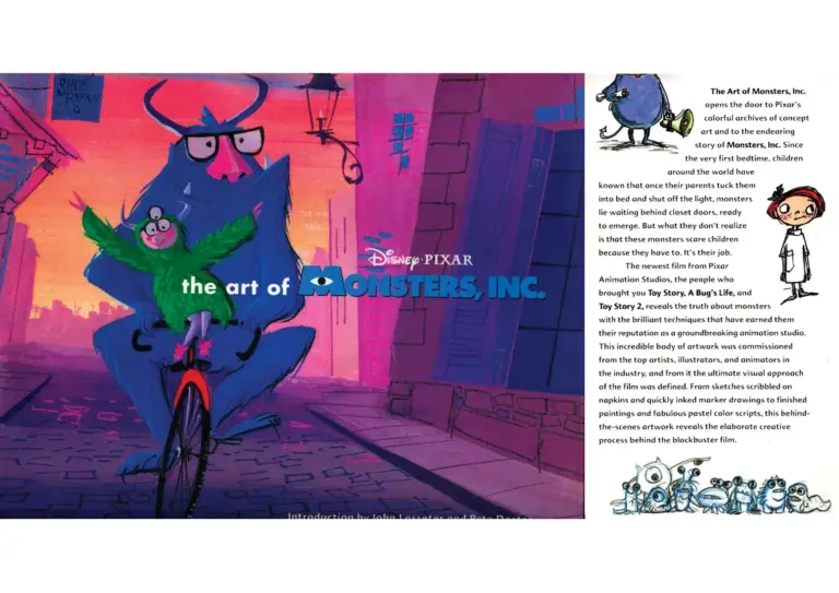 The Art of Monsters, Inc.