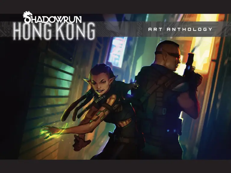 The Art of Shadowrun Hong Kong