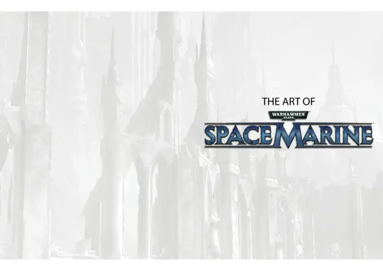 The Art of Space Marine