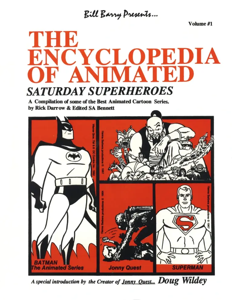 The Encyclopedia of Animated Saturday Superheroes, Volume 1