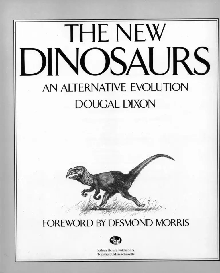 The New Dinosaurs: An Alternative Evolution
