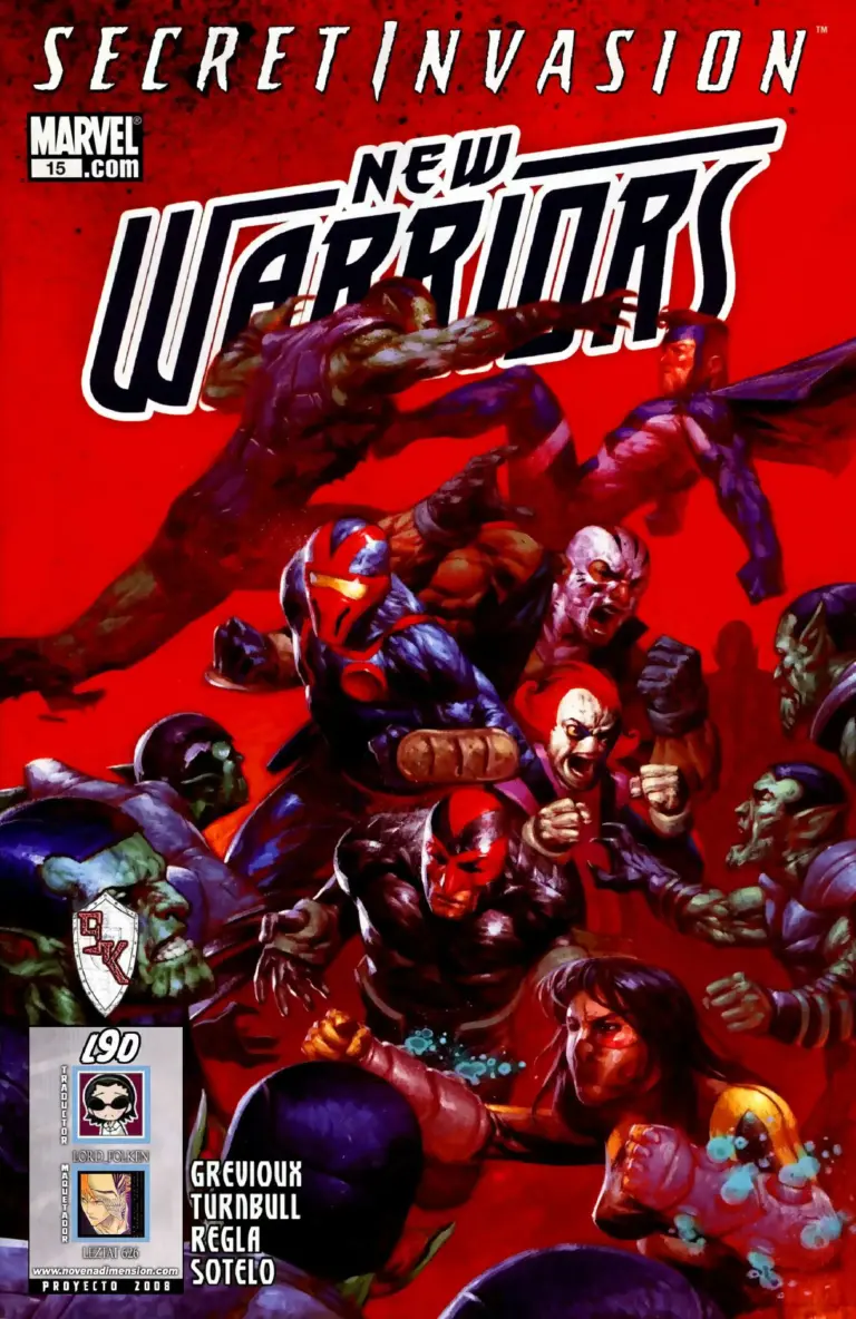 The New Warriors No. 15 (October 2008)
