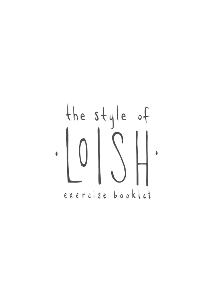 The Style of Loish Exercise Booklet
