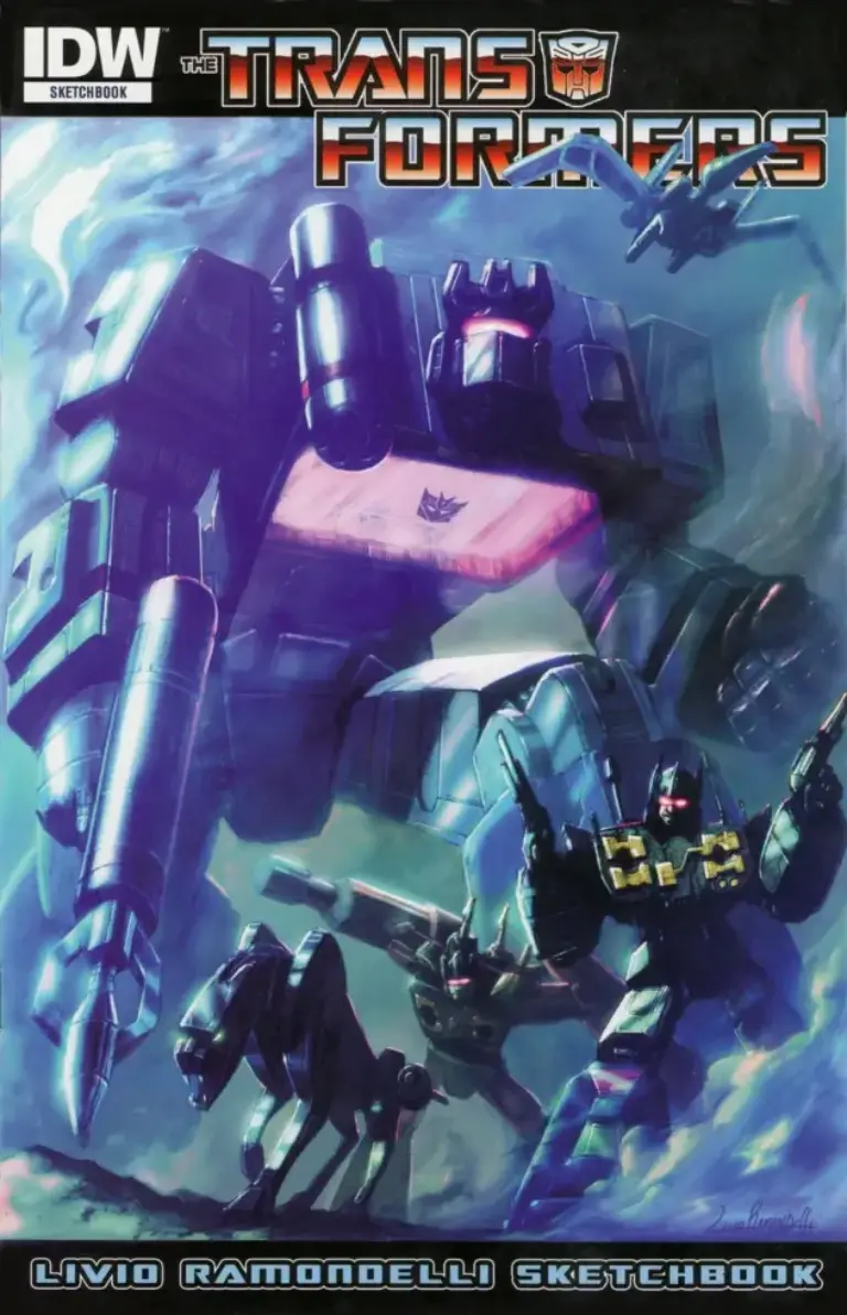 The Transformers: Livio Ramondelli Sketchbook
