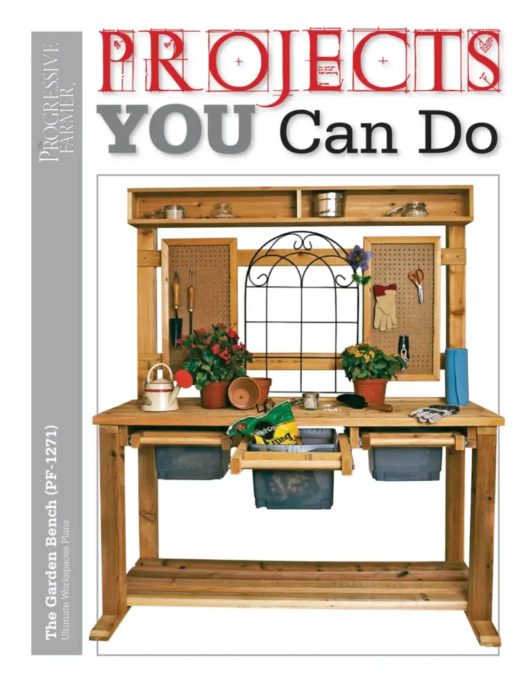 The Ultimate Garden Bench & Workspaces Plans