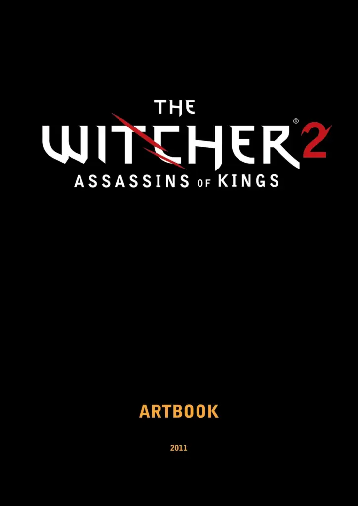The Witcher 2: Assassins of Kings Artbook