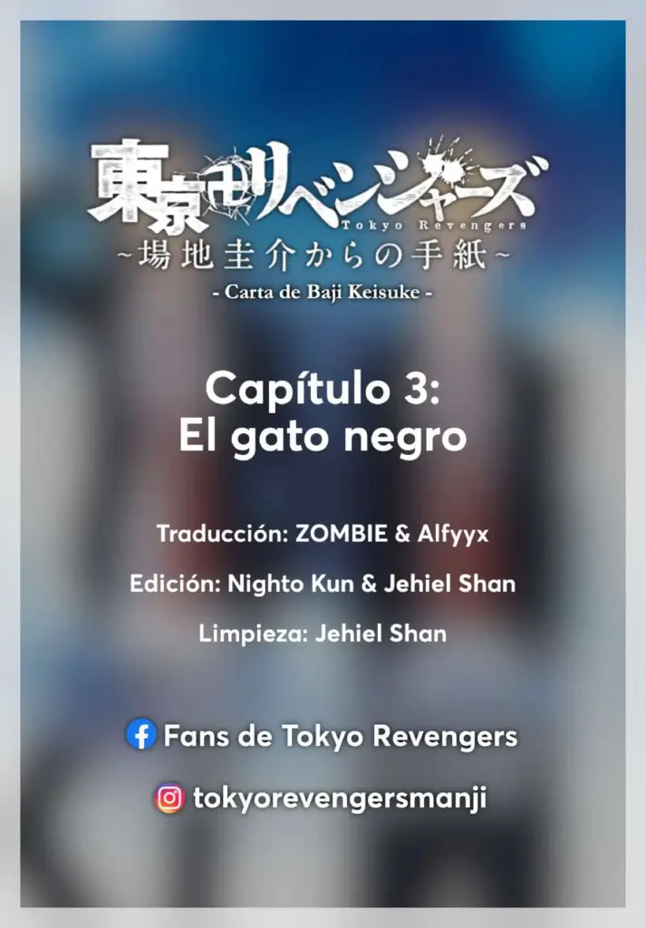 Tokyo Revengers: Carta de Baji Keisuke – Capítulo 3: El Gato Negro