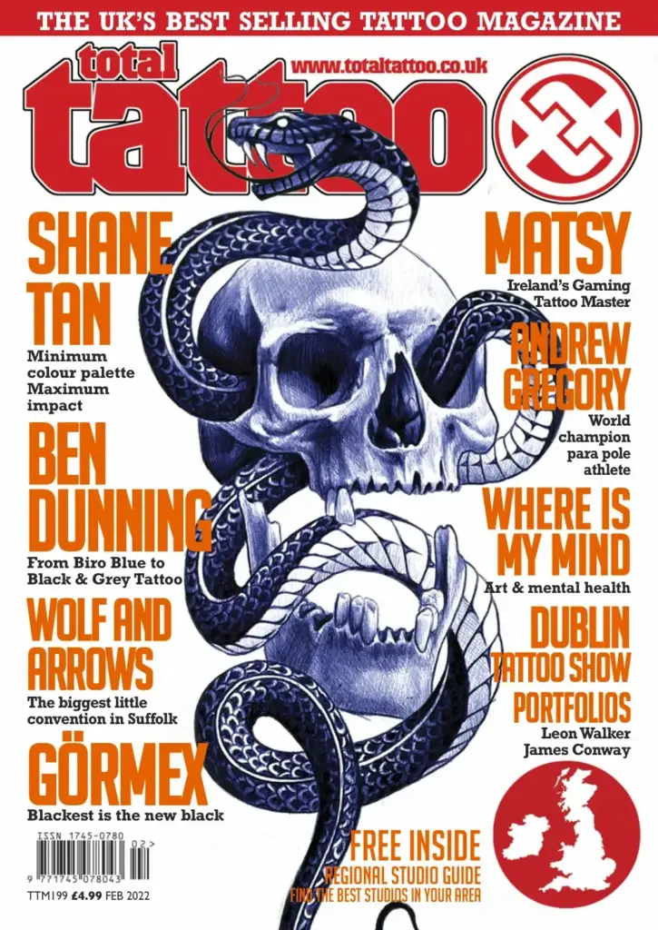 Total Tattoo Magazine 199: February 2022
