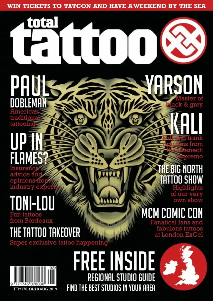 Total Tattoo Magazine August 2019 (Issue 178)