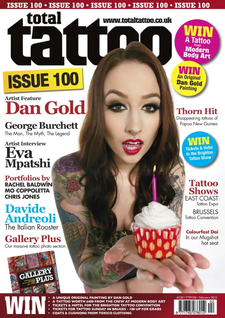 Total Tattoo Magazine Issue 100 – February 2013