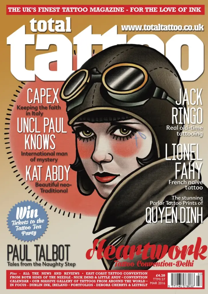Total Tattoo Magazine Issue 137 March 2016