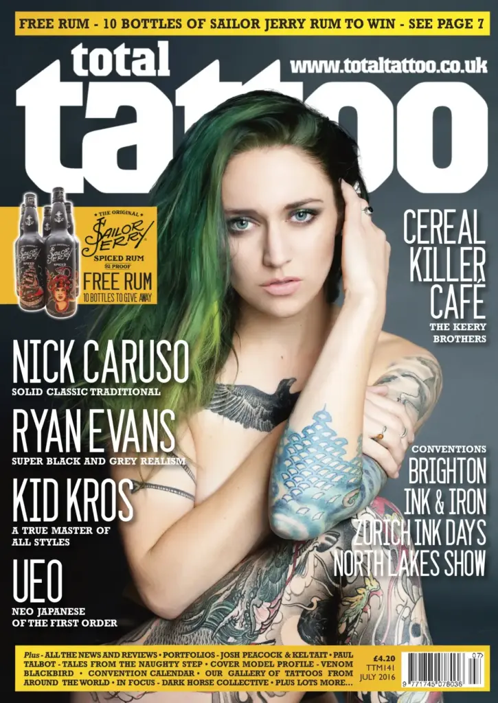 Total Tattoo Magazine – Issue 141, July 2016