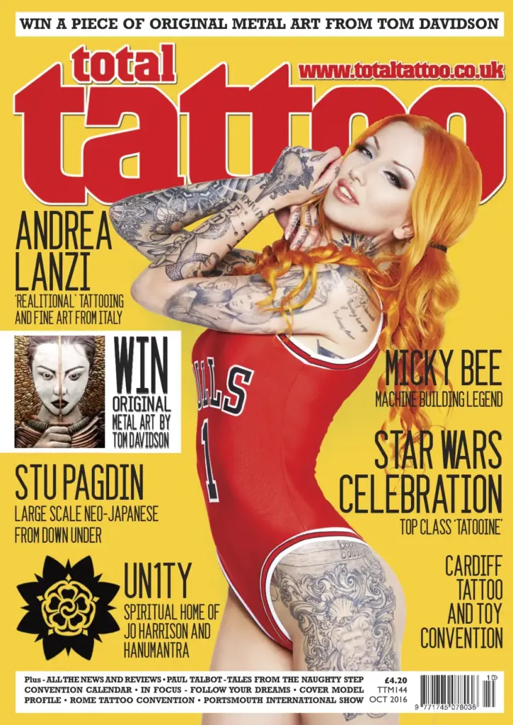 Total Tattoo Magazine Issue 144, October 2016