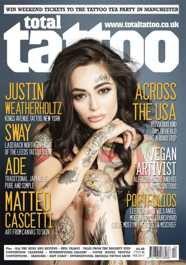 Total Tattoo Magazine Issue 148 – February 2017