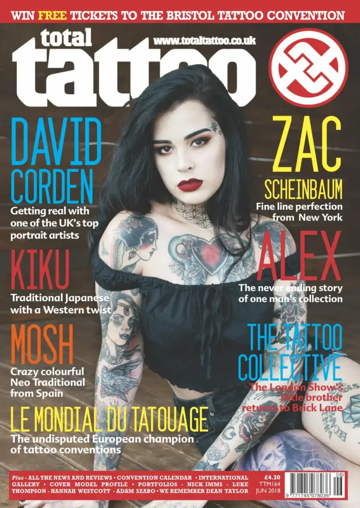 Total Tattoo Magazine Issue 164 June 2018