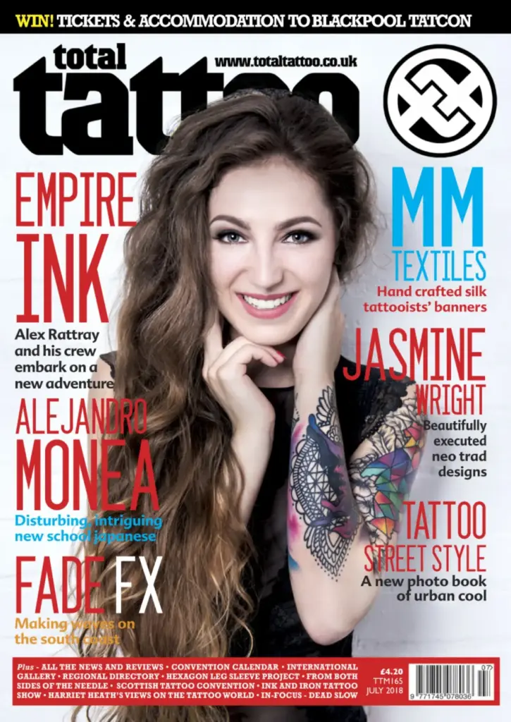 Total Tattoo Magazine Issue 165 – July 2018