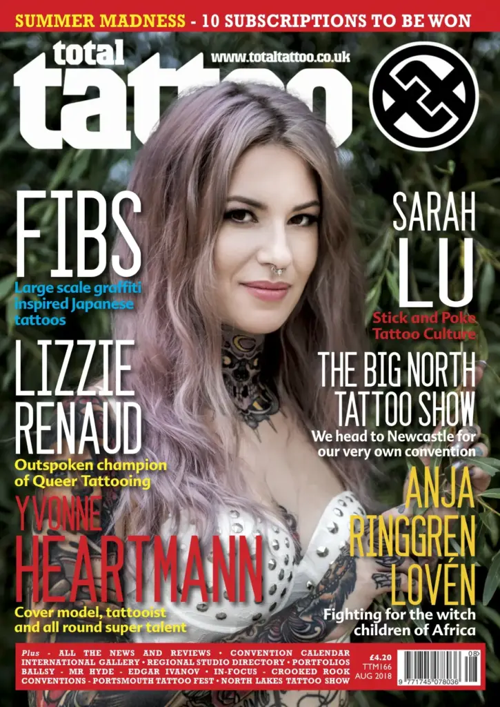 Total Tattoo Magazine – Issue 166, August 2018