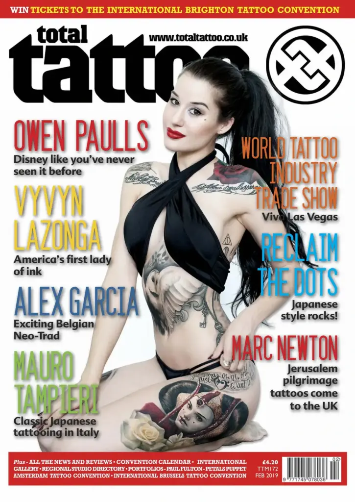 Total Tattoo Magazine Issue 172, February 2019