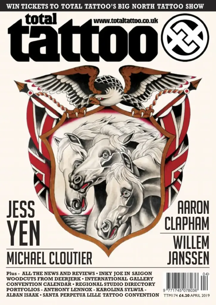 Total Tattoo Magazine Issue 174, April 2019