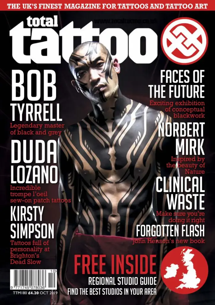 Total Tattoo Magazine Issue 180: October 2019