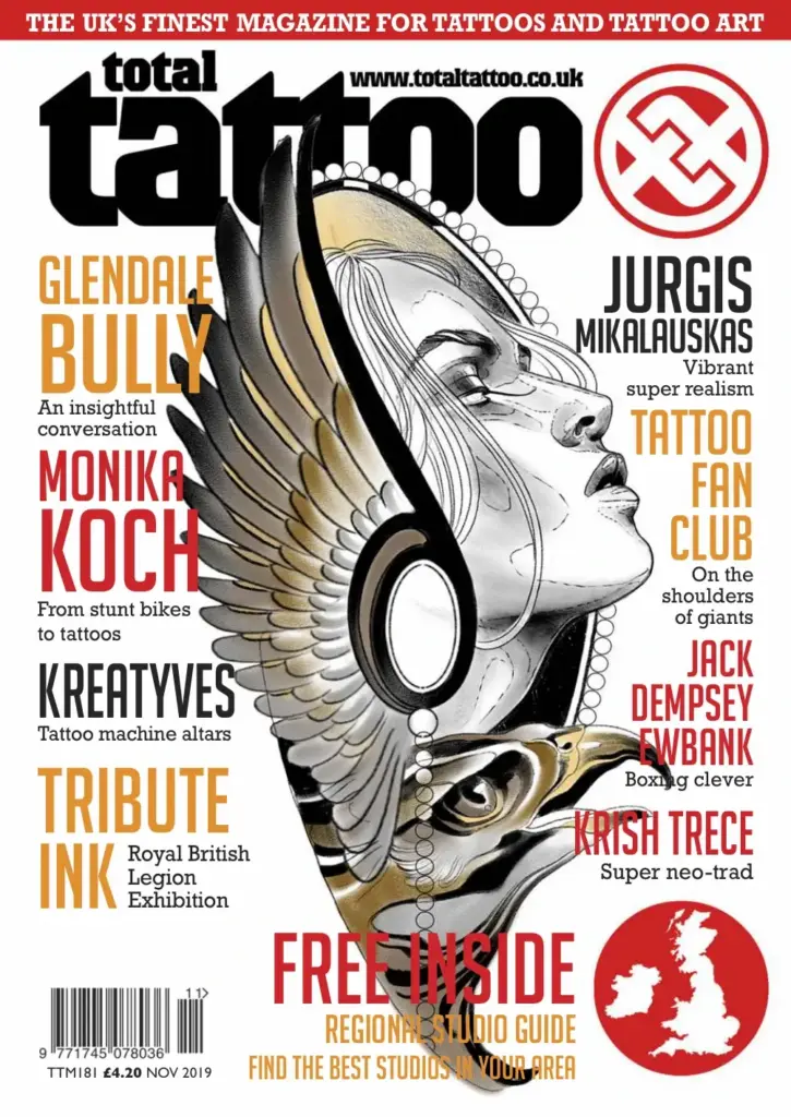 Total Tattoo Magazine – Issue 181, November 2019