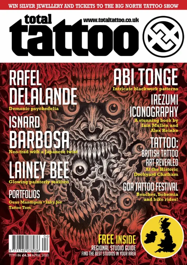 Total Tattoo Magazine Issue 186: April 2020