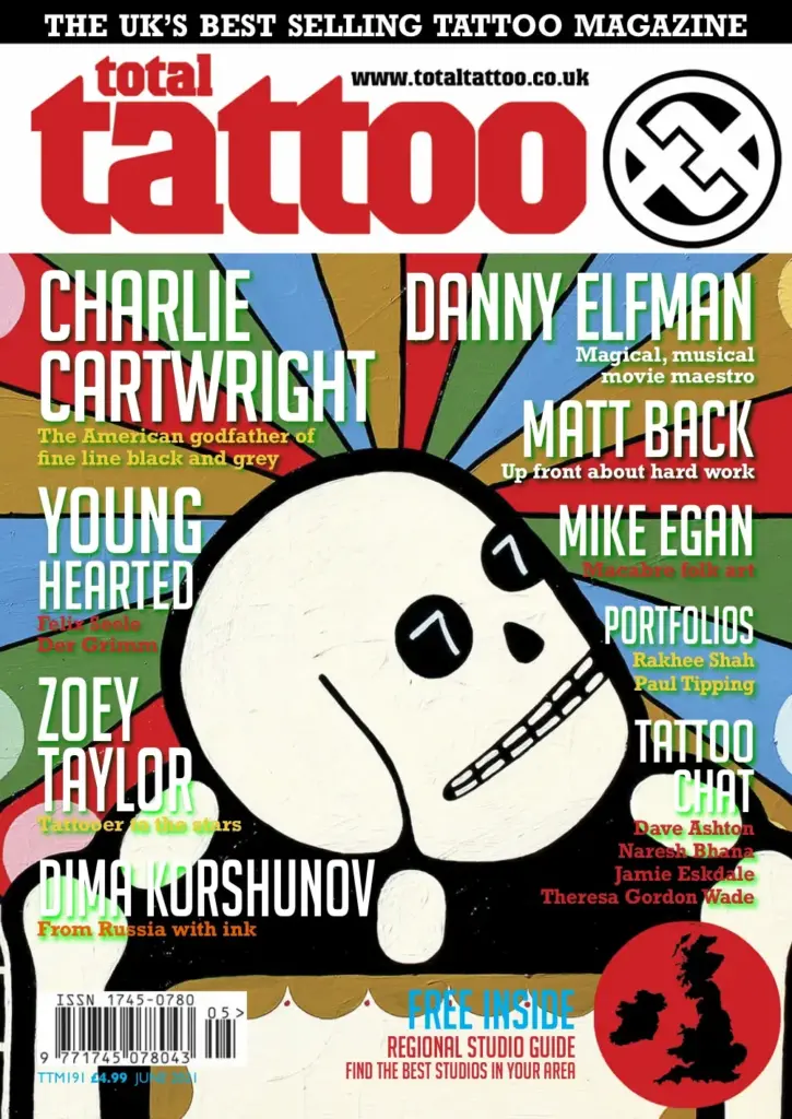 Total Tattoo Magazine Issue 191 – June 2021