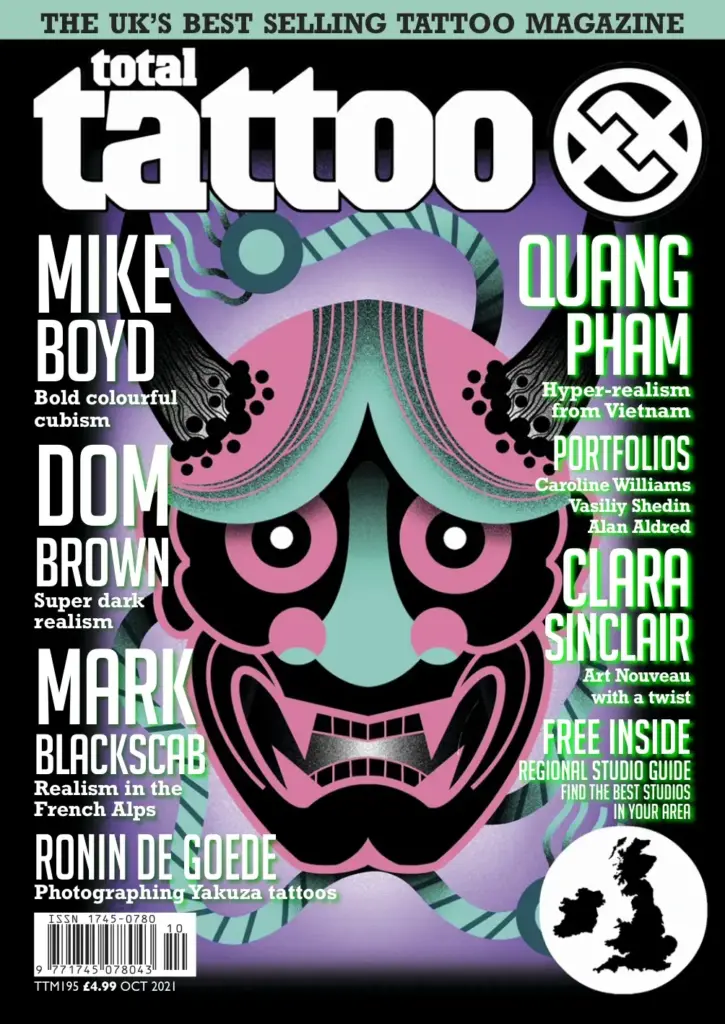 Total Tattoo Magazine – Issue 195, October 2021